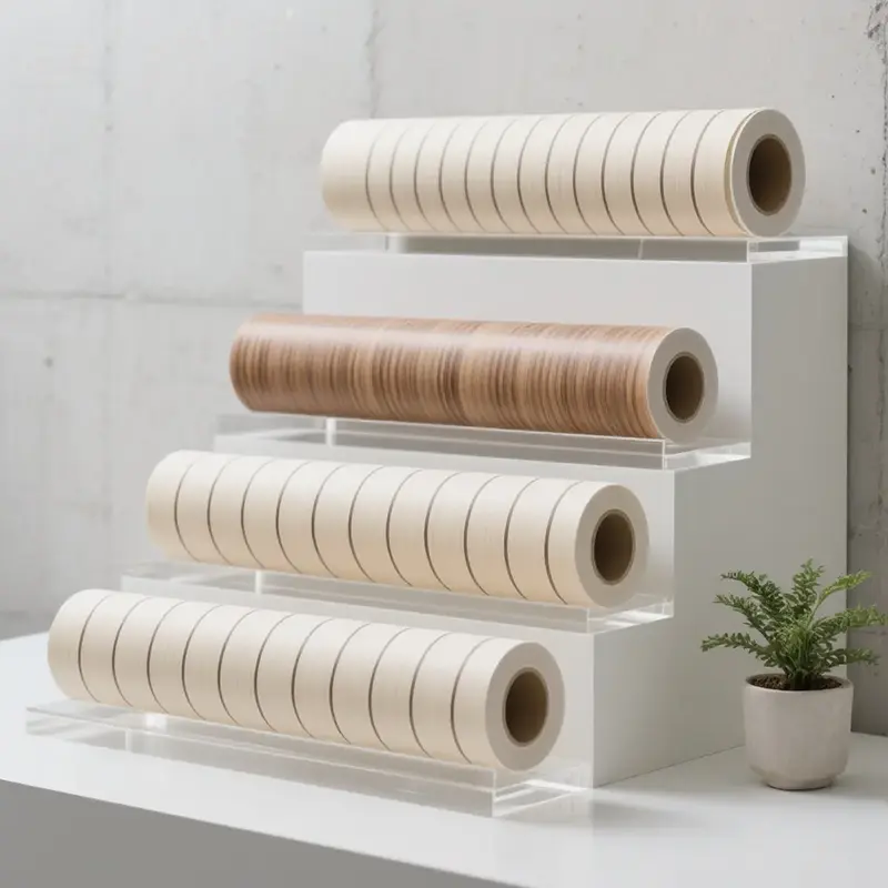 Tovarniška cena lesena zrna okrasni film